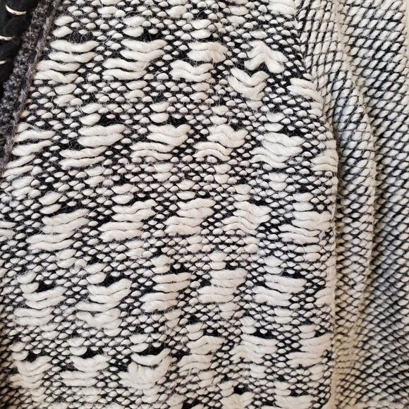 Women Gray Soft Chunky Cardigan Sweater XL Neutral Cozy Career Casual Warm - Picture 7 of 11